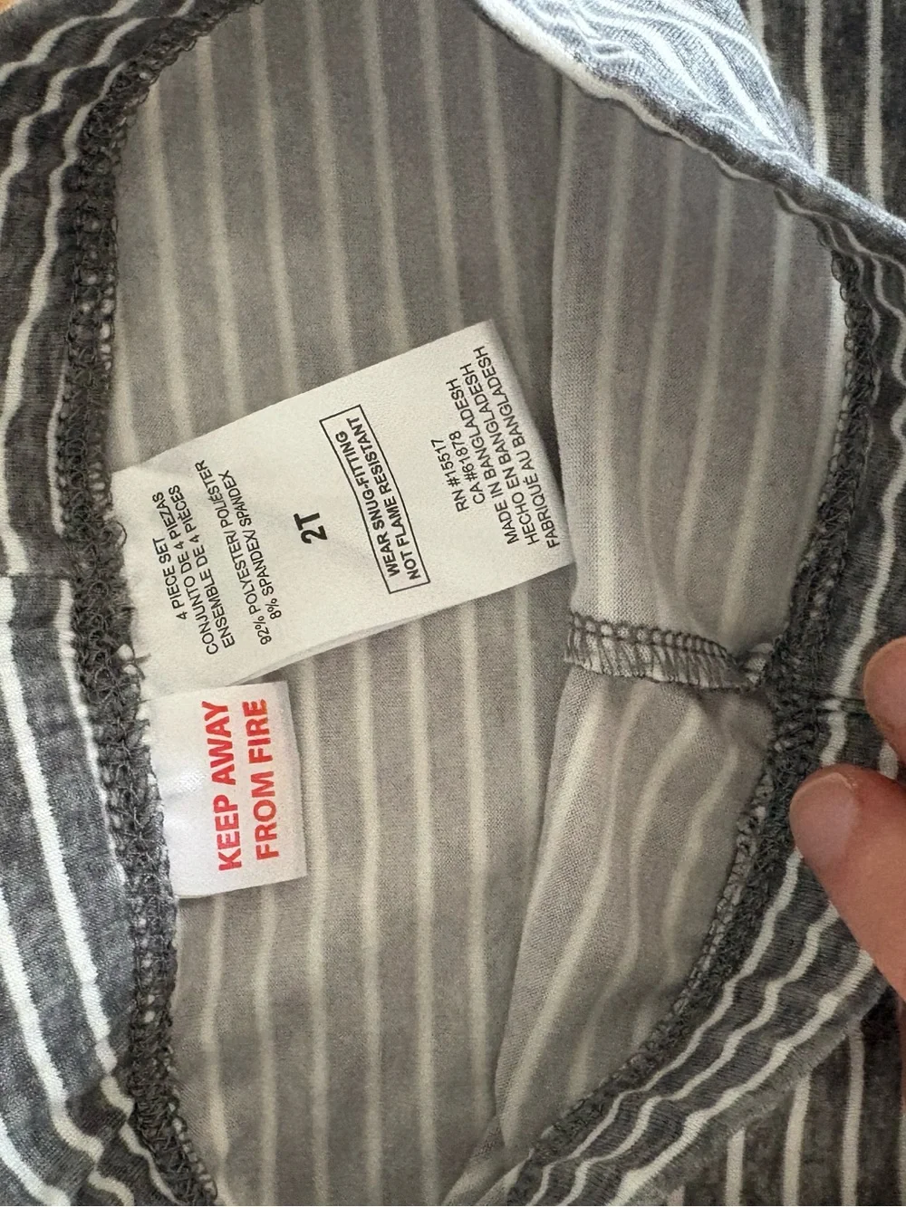 Set of 2 pajama sets